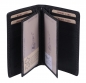 Mobile Preview: Kreditkarten- und Ausweismappe im Vintage- Stil LEAS MCL in Echt-Leder, schwarz - LEAS Basic-Vintage-Collection