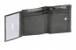Preview: Wiener-Schachtel mit großer Kleingeldschütte LEAS, in Echt-Leder, schwarz - LEAS Special Edition