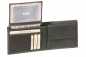 Mobile Preview: Geldbörse extra dünn mit Klappe Scheintasche LEAS MCL im Vintage-Stil in Echt-Leder, schwarz - LEAS Basic-Vintage-Collection