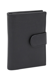 Preview: Kreditkartenmappe dünn mit RFID Schutz, Ausweismappe flach mit RFID Folie mit Außenverschluss LEAS in Echt-Leder, schwarz Preview: Kreditkartenmappe dünn mit RFID Schutz, Ausweismappe flach mit RFID Folie mit Außenverschluss LEAS in Echt-Leder, schwarz