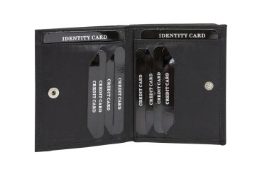Preview: Wiener Schachtel mit großem Kleingeldfach Ausweisformat mit RFID Schutz Block Folie mit Geschenk Box LEAS in Echt-Leder, schwarz Preview: Wiener Schachtel mit großem Kleingeldfach Ausweisformat mit RFID Schutz Block Folie mit Geschenk Box LEAS in Echt-Leder, schwarz