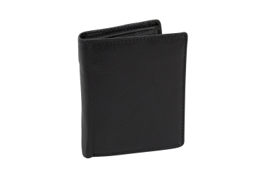 Preview: LEAS Mini Geldbörse mit Riegel extra dünn im Hochformat, Flaches Portemonnaie mit RFID Schutz Folie mit Geschenk Box Echt-Leder, schwarz Preview: LEAS Mini Geldbörse mit Riegel extra dünn im Hochformat, Flaches Portemonnaie mit RFID Schutz Folie mit Geschenk Box Echt-Leder, schwarz