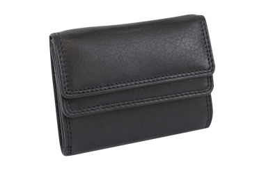 Preview: LEAS Damen Minibörse extra dünn, Flaches Portemonnaie Herren mit RFID Schutz Block Folie mit Geschenk Box Echt-Leder, schwarz Preview: LEAS Damen Minibörse extra dünn, Flaches Portemonnaie Herren mit RFID Schutz Block Folie mit Geschenk Box Echt-Leder, schwarz