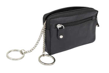 Preview: Schlüsseltasche extra flach mit RFID Schutz, kein Daten Auslesen bzw. kopieren von Funk Autoschlüssel möglich - Schlüsselfunktion bleibt erhalten LEAS in Echt-Leder, schwarz Preview: Schlüsseltasche extra flach mit RFID Schutz, kein Daten Auslesen bzw. kopieren von Funk Autoschlüssel möglich - Schlüsselfunktion bleibt erhalten LEAS in Echt-Leder, schwarz