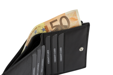 Preview: LEAS Wiener Schachtel mit großem Kleingeldfach mit RFID Schutz Block Folie mit Geschenk Box Echt-Leder, schwarz Preview: LEAS Wiener Schachtel mit großem Kleingeldfach mit RFID Schutz Block Folie mit Geschenk Box Echt-Leder, schwarz