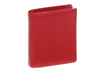 Preview: Mini-Kombibörse LEAS in Echt-Leder, rot Preview: Mini-Kombibörse LEAS in Echt-Leder, rot