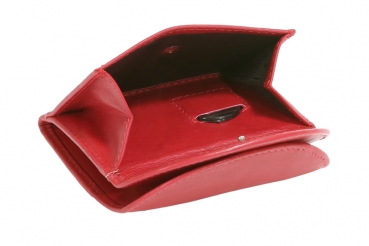 Preview: Minibörse LEAS in Echt-Leder, cherry Preview: Minibörse LEAS in Echt-Leder, cherry