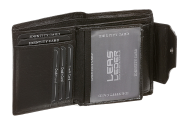Preview: Geldbörse Herren extra kompakt mit RFID Schutz LEAS, Herren Geldbeutel für 11 Kreditkarten gegen Datendiebstahl in Echt-Leder, Portmonee im Hochformat mit Geschenk Box (schwarz) Preview: Geldbörse Herren extra kompakt mit RFID Schutz LEAS, Herren Geldbeutel für 11 Kreditkarten gegen Datendiebstahl in Echt-Leder, Portmonee im Hochformat mit Geschenk Box (schwarz)