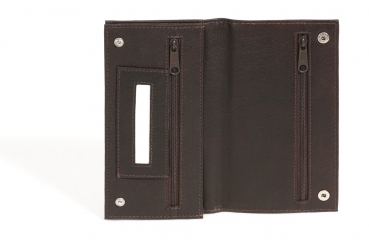 Preview: Tabaktasche Tabakbeutel Drehertasche LEAS in echt Leder, braun Preview: Tabaktasche Tabakbeutel Drehertasche LEAS in echt Leder, braun