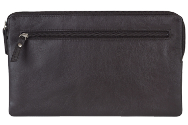 Preview: Banktasche Geldtasche LEAS in Echt-Leder, braun Preview: Banktasche Geldtasche LEAS in Echt-Leder, braun