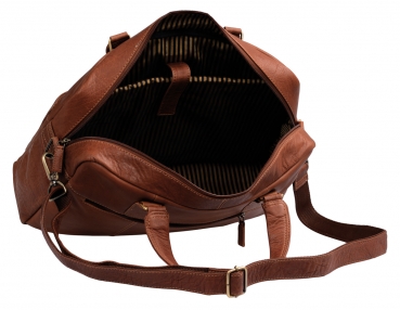 Stanford - Laptoptasche by CB in Echt-Leder, cognac - LEAS Classic Bags