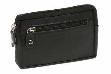 Preview: Schlüsseltasche LEAS in Echt-Leder, schwarz Preview: Schlüsseltasche LEAS in Echt-Leder, schwarz