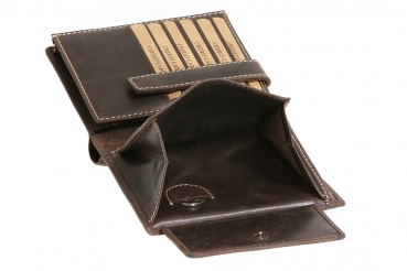 Preview: Kombibörse für bis zu 18 Karten mit Dehnfalte und Geschenkbox LEAS in Echt-Leder, dunkelbraun Preview: Kombibörse für bis zu 18 Karten mit Dehnfalte und Geschenkbox LEAS in Echt-Leder, dunkelbraun