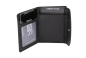 Preview: LEAS Kleine Minibörse super dünn, Flaches Portemonnaie mit RFID Schutz Block Folie mit Geschenk Box Echt-Leder, schwarz