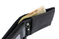 Preview: LEAS Minibörse mit Riegel flach im Querformat dünn, flaches Portemonnaie mit RFID Schutz, Block Folie mit Geschenk Box Echt-Leder, schwarz