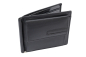 Preview: Dollar Clip mit Kleingeldfach RFID Geldscheinklammer flach Geldklammer Money Clip extra dünn für 8 Karten LEAS in Echt-Leder, Portmonee mit Geschenk Box, schwarz