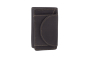 Preview: Mini Geldbörse kleines Portemonaie mit Geschenkbox LEAS in Echt-Büffel-Leder, schwarz - Vintage-Collection 9,5x7x1cm (BxHxT)