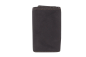 Preview: Mini Geldbörse kleines Portemonaie mit Geschenkbox LEAS in Echt-Büffel-Leder, schwarz - Vintage-Collection 9,5x7x1cm (BxHxT)