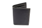 Preview: Portmonee Herren Geldbörse natur im Hochformat mit Geschenkbox LEAS in Echt-Leder - Vintage-Collection 13x10x3cm (BxHxT) (schwarz)