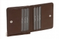 Preview: Dollar Clip Geldscheinklammer Geldklammer Money Clip LEAS in Echt-Leder, braun