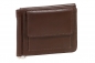 Preview: Dollar Clip Geldscheinklammer Geldklammer Money Clip LEAS in Echt-Leder, braun