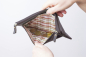 Preview: Banktasche & Geldtasche im Vintage-Style Used Look LEAS in Echt-Leder, braun