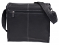 Preview: Messengertasche LEAS in Echt-Leder, schwarz - LEAS Classic Bags