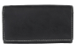 Preview: XXL Damen Geldbörse Frauen Geldbeutel für 10 Kreditkarten Used Look LEAS in Echt-Leder - Vintage-Collection 17x9,5x3,5cm (BxHxT) (schwarz)