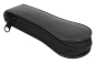 Preview: LEAS Uhrenetui für 1 Uhr mit Reißverschluss aus feinstem Rind Leder schwarz 15x6x2,5cm (BxHxT)