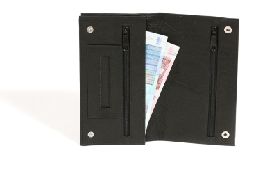 Tabaktasche Tabakbeutel Drehertasche LEAS in echt Leder, schwarz