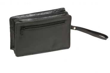 Herrentasche aus Rindleder LEAS in Echt-Leder, schwarz - LEAS Men's Bags