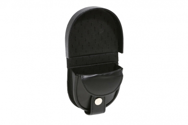 Preview: Schüttelbörse Münzbörse LEAS in Echt-Leder, schwarz