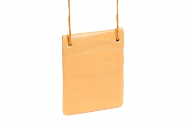 Brustbeutel LEAS in Echt-Leder, beige