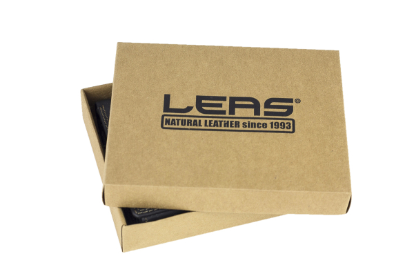 RFID Herren Geldbörse im Hochformat mit NFC Schutzfolie gegen Datendiebstahl LEAS MCL im Vintage-Stil in Echt-Leder, schwarz (LxB 12x10cm)